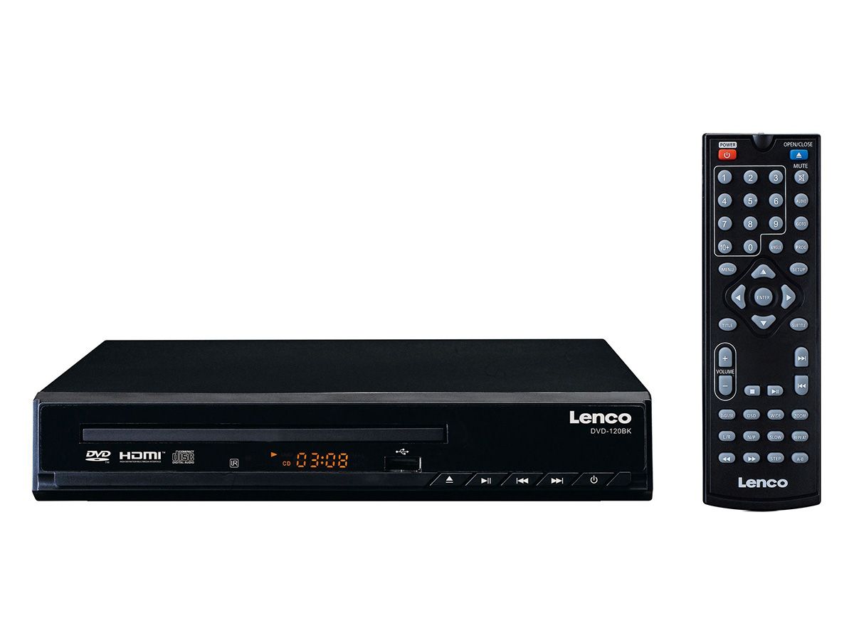 Lenco DVD-120BK DVD Player