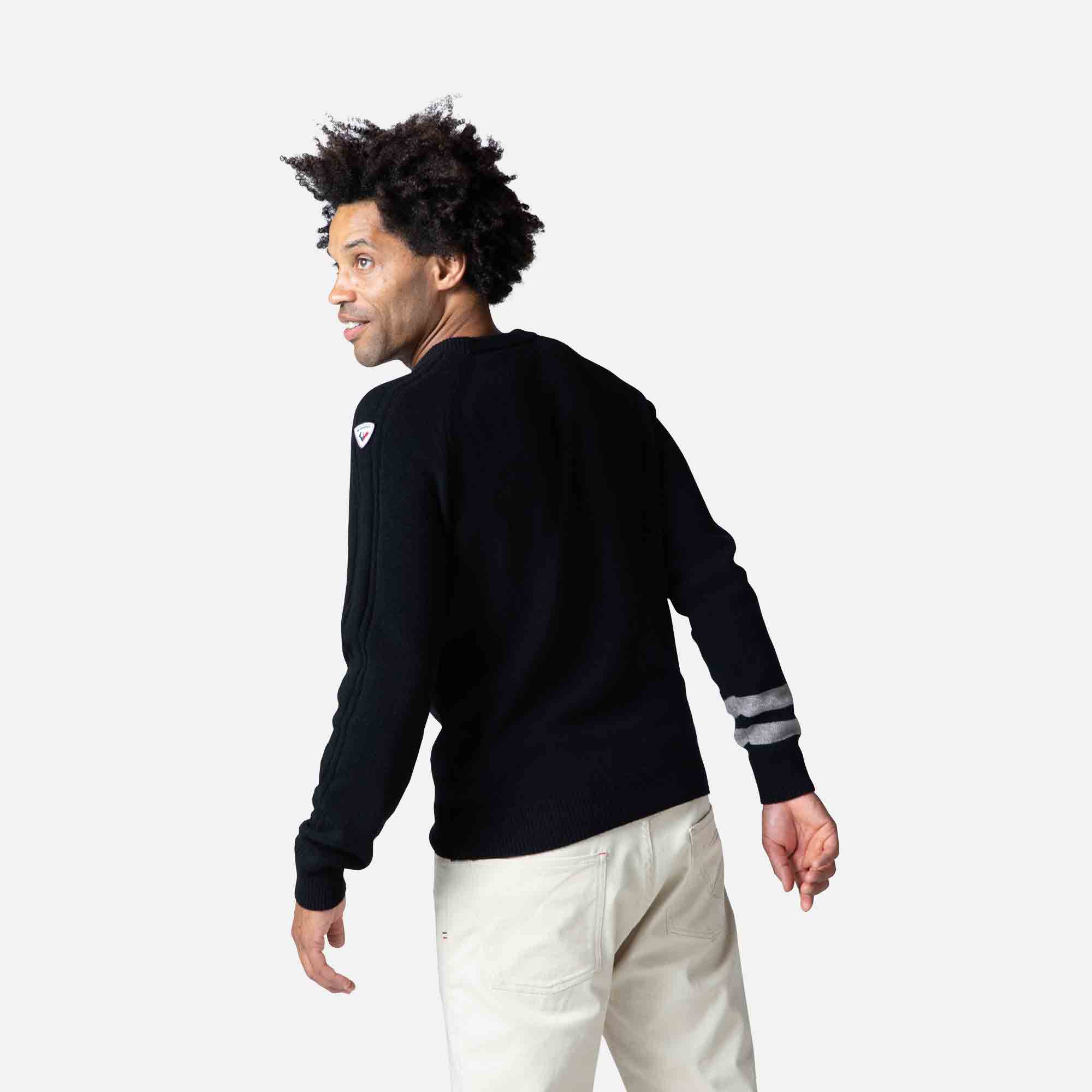 Pull en maille Signature homme
