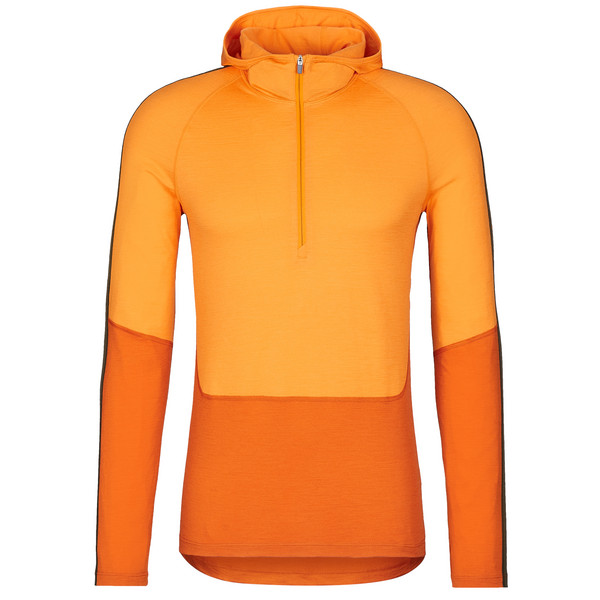 M MERINO 200 SONEBULA LS HALF ZIP HOOD Herren - Funktionsunterwäsche