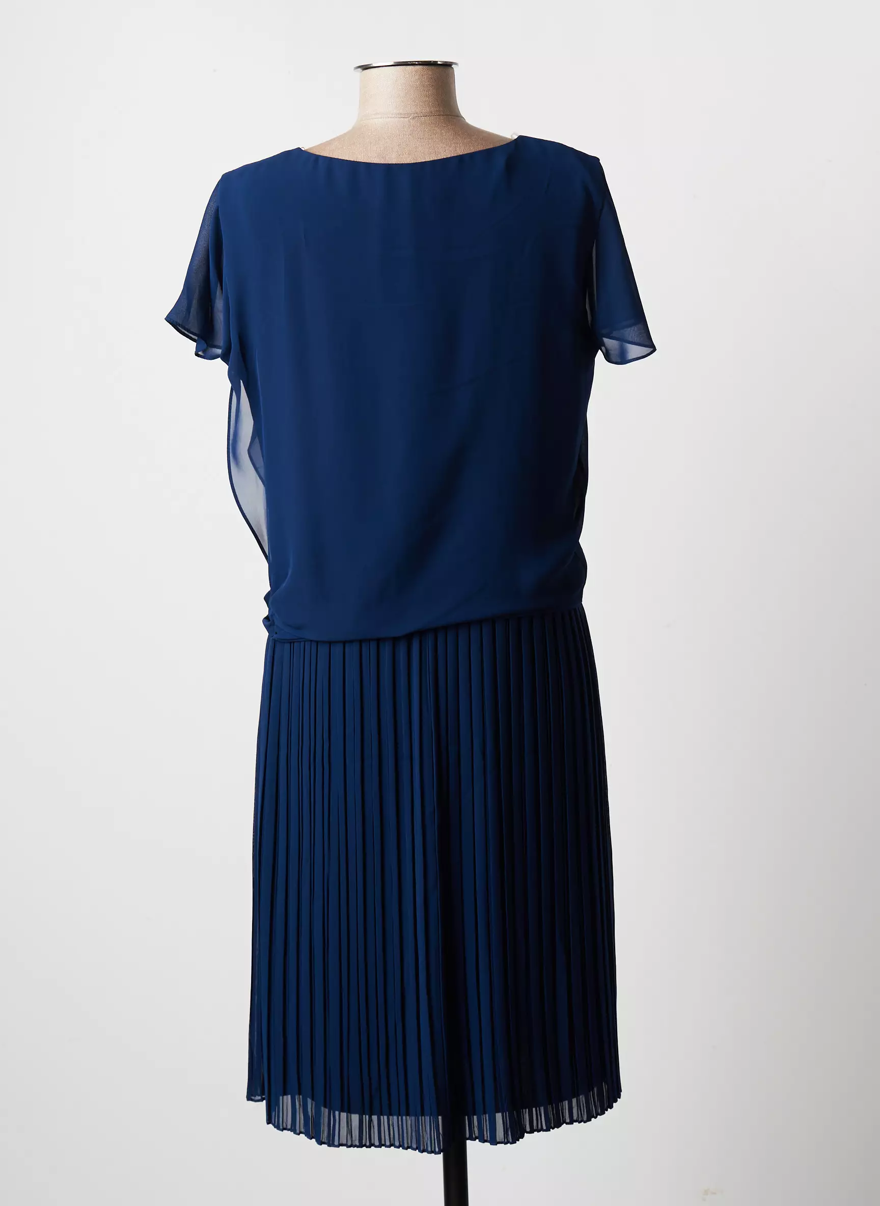 Christine Laure Robes Mi Longues Femme couleur bleu