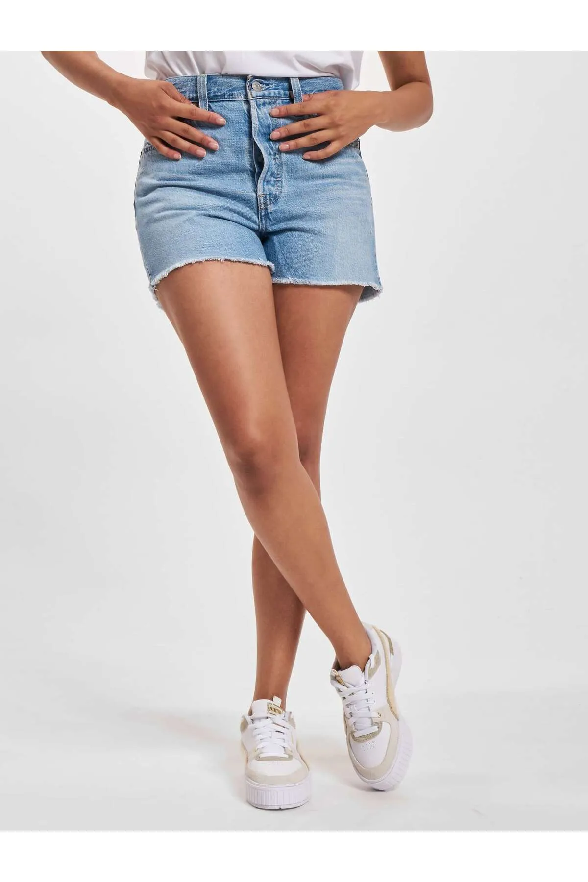 Levi&'s  Shorts - Blau - Hoher Bund