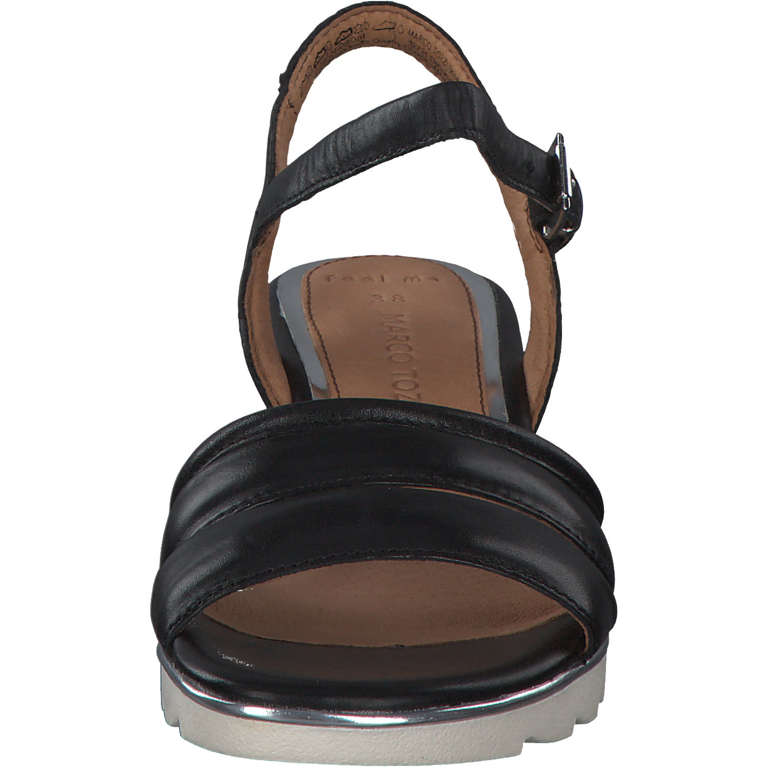 Marco Tozzi 28724, Keilsandaletten, Damen, Schwarz