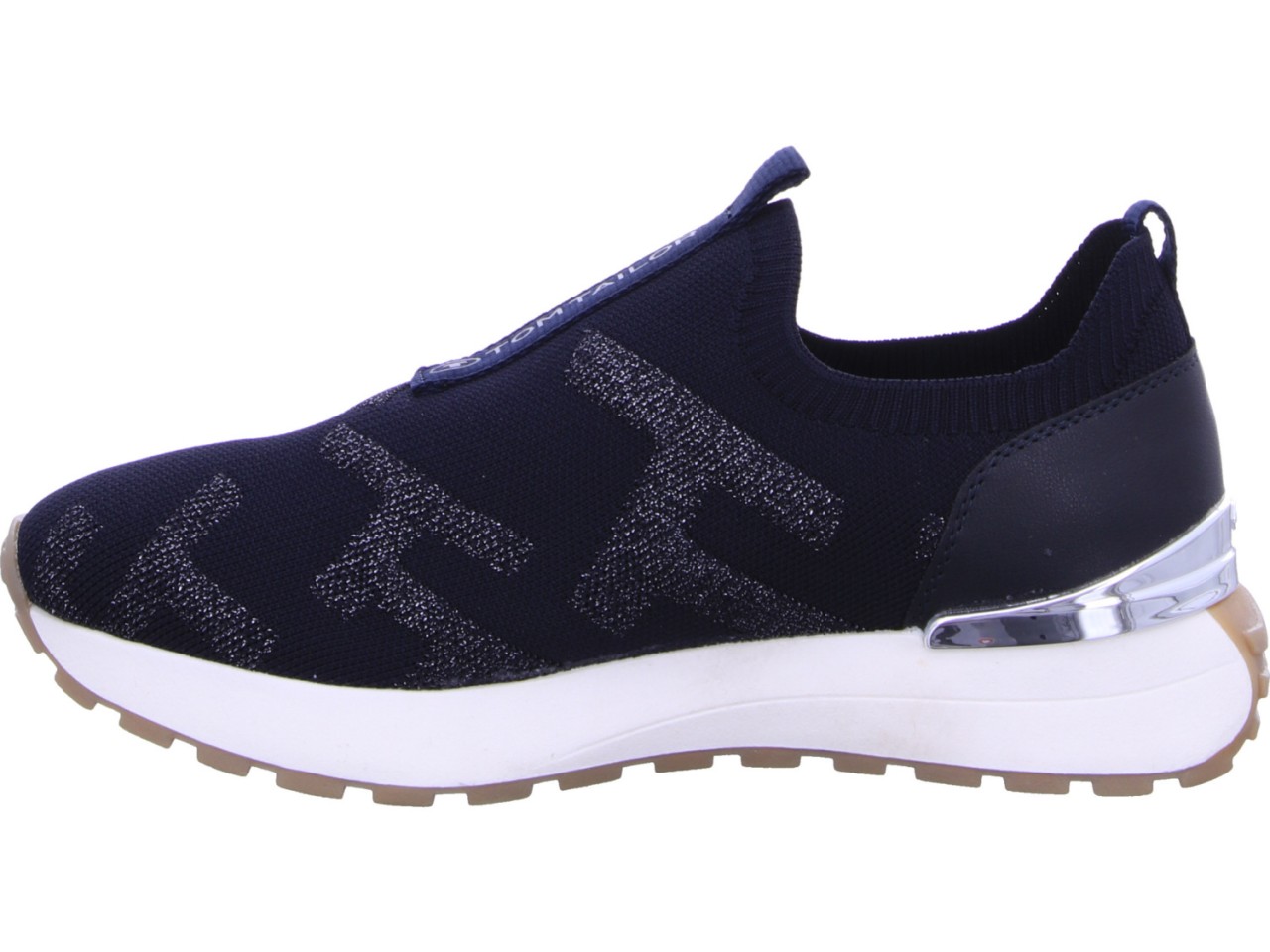 SUPREMO Sportliche Slipper blau