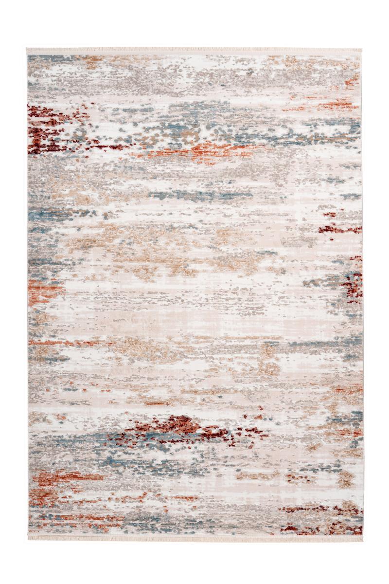 megusta Teppich Grau / Lachsrosa 80cm x 150cm