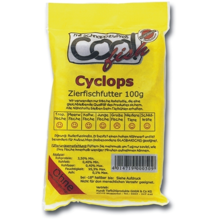 Cool Fish Frostfutter Cool Fish Cyclops 100g