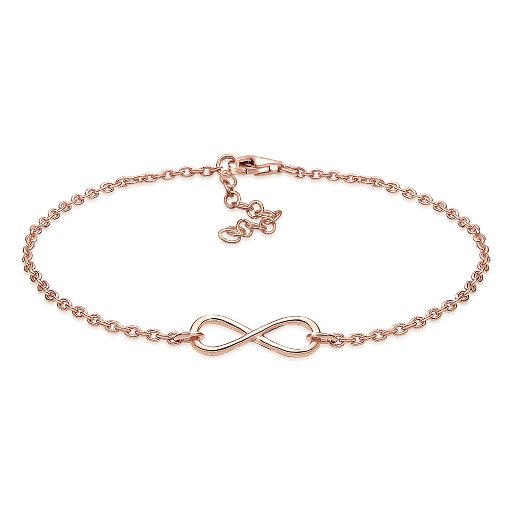 Elli Elli Bracelet Femmes Symbole Infinité Filigrane en Argent Sterling 925 Bracelet