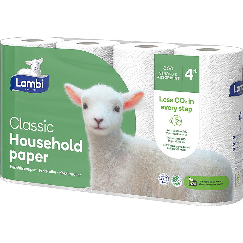 Lambi Tørkerull Lambi 20-pk Sekk