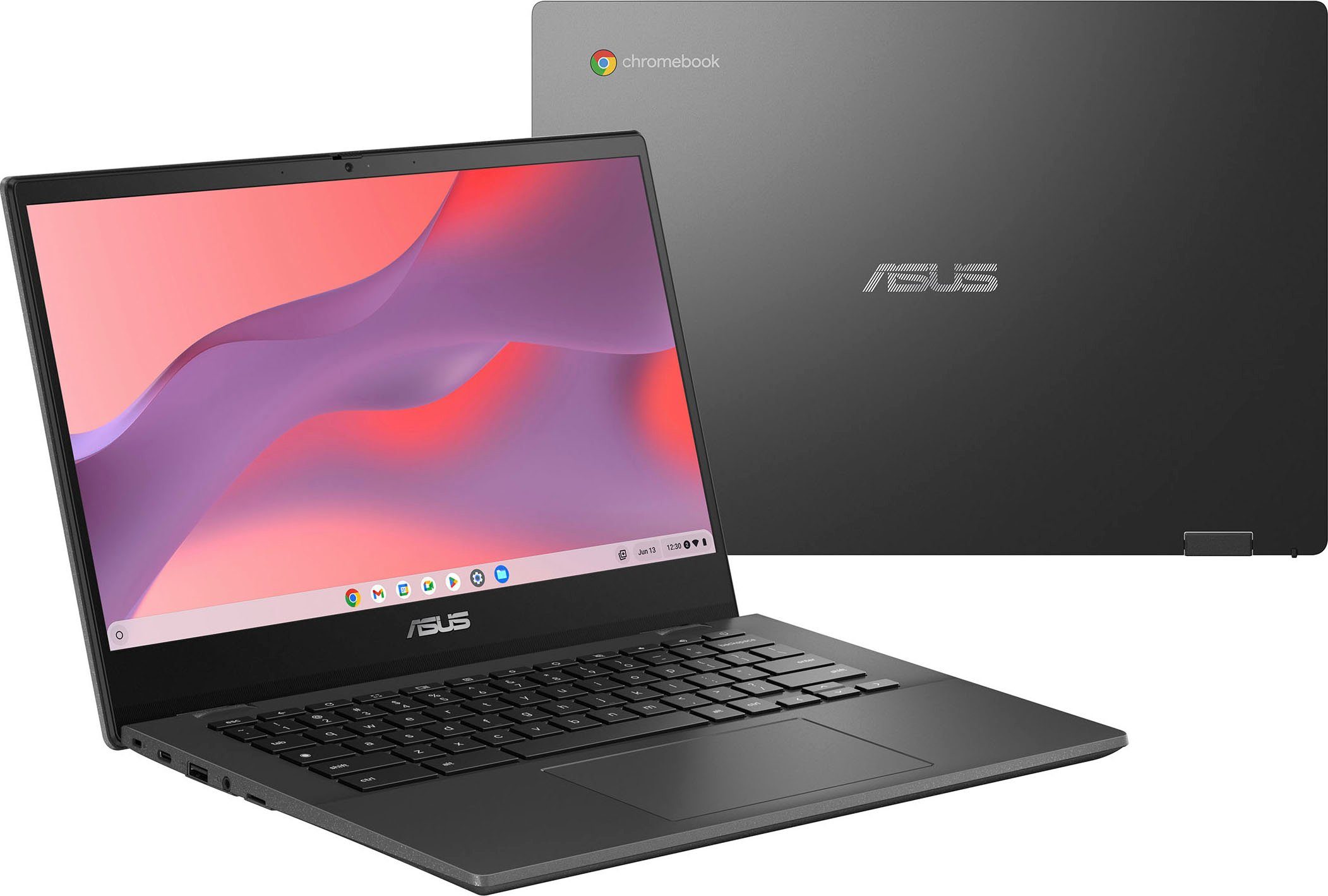 Asus CM1402CM2A-EK0135 Chromebook (35,6 cm/14 Zoll, MediaTek Kompanio 510, Mali-G52 MC2, 128 GB SSD, Full HD Panel)