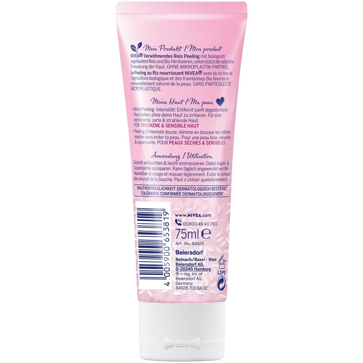 Reis Peeling Bio Himbeere