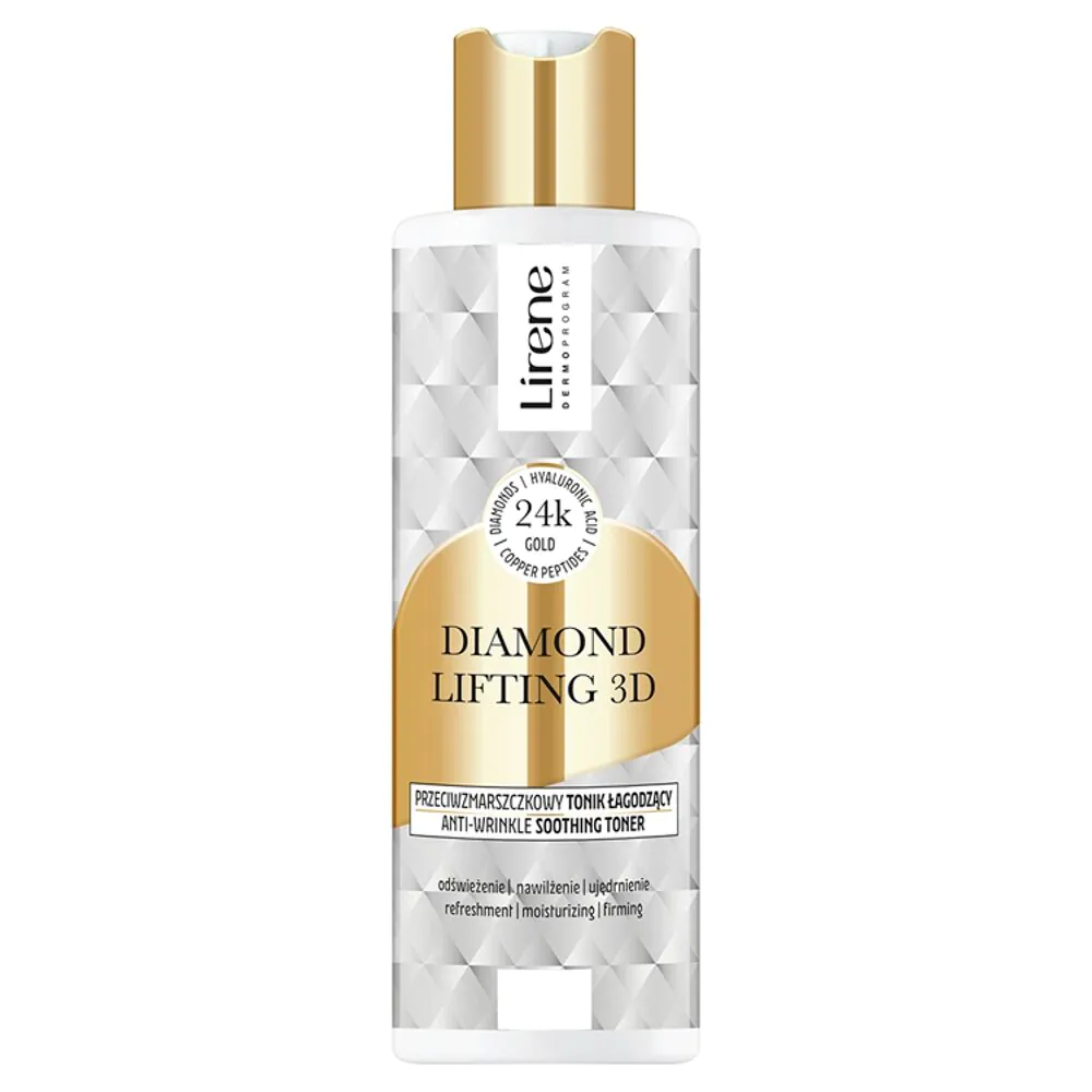 Lirene Diamond Lifting 3D umirujući tonik protiv bora