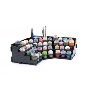 Black Paint Rack: Eck Farbregal Top (Citadel)