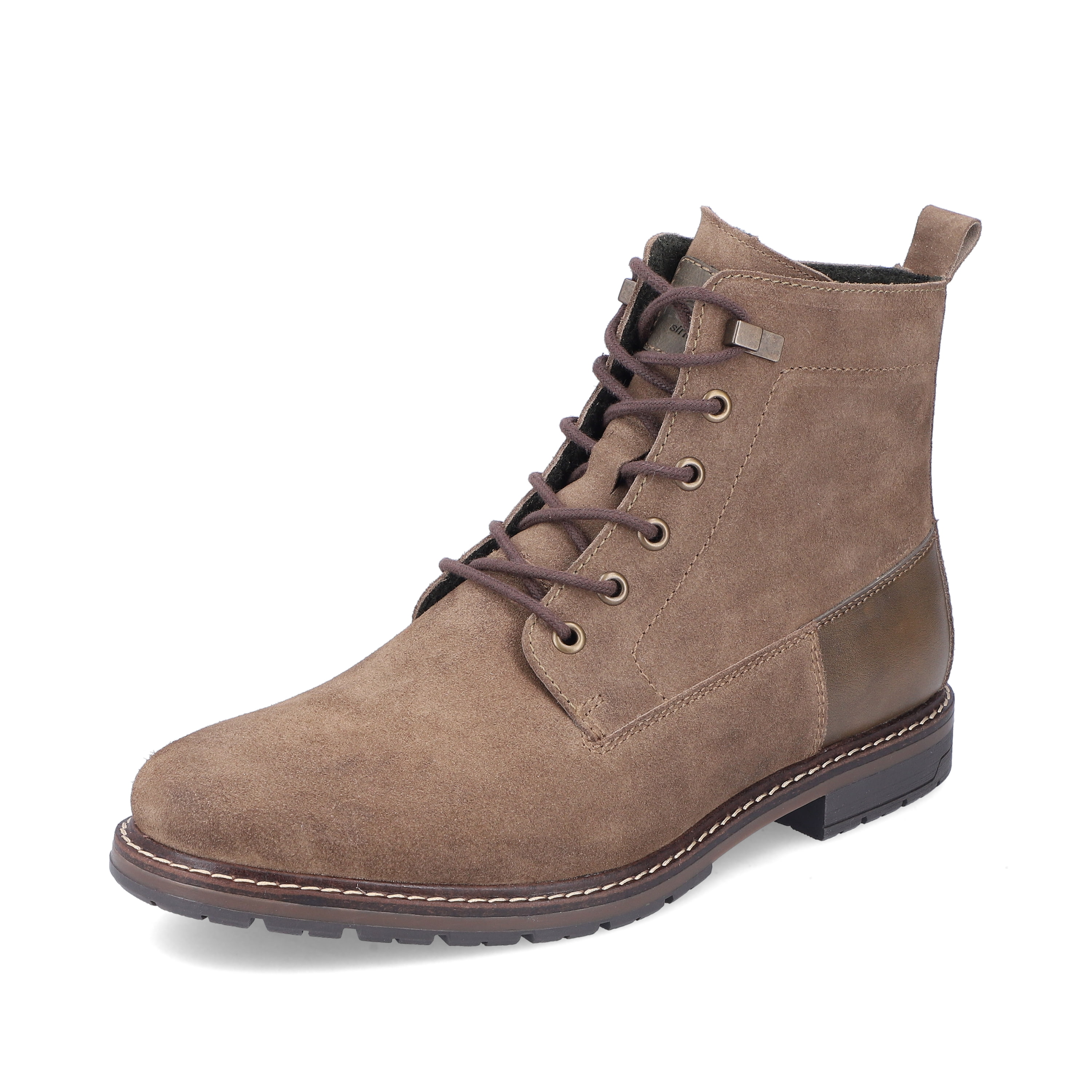 Rieker Herren Schnürstiefel sandbraun