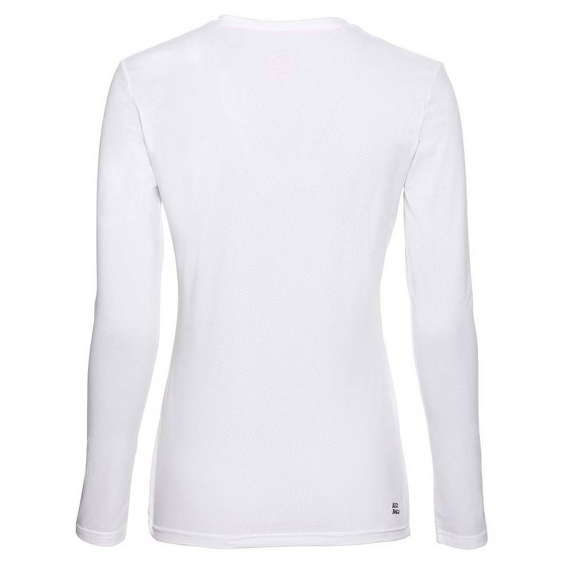 BIDI BADU Pia Tech Roundneck Longsleeve Tennisshirt Damen