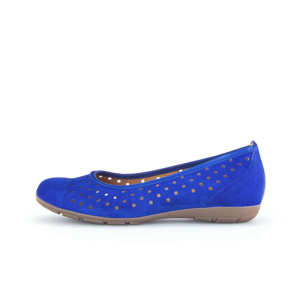 Gabor fashion Sportliche Ballerina blau