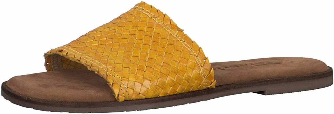 TAMARIS Pantoletten gelb