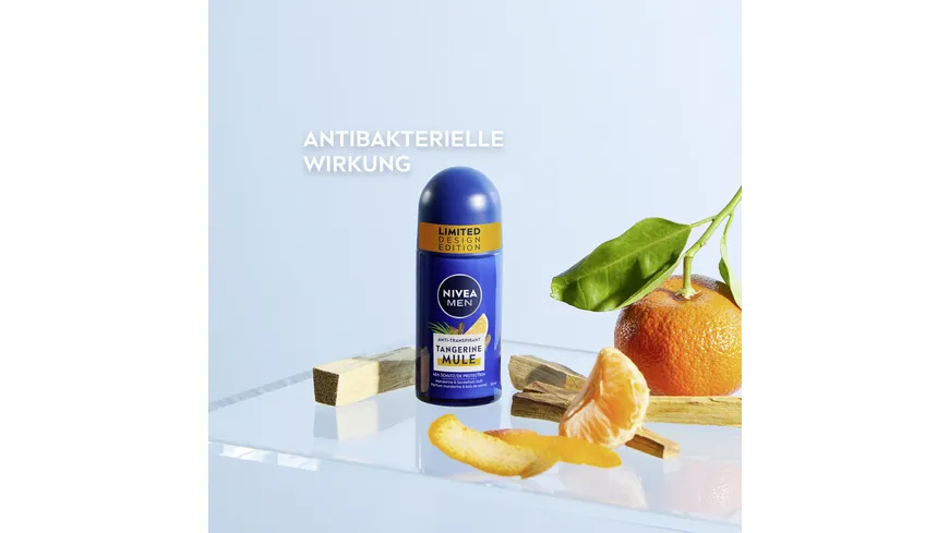 NIVEA MEN Deo Roll-On Tangerine Mule Anti-Transpirant 50 ml