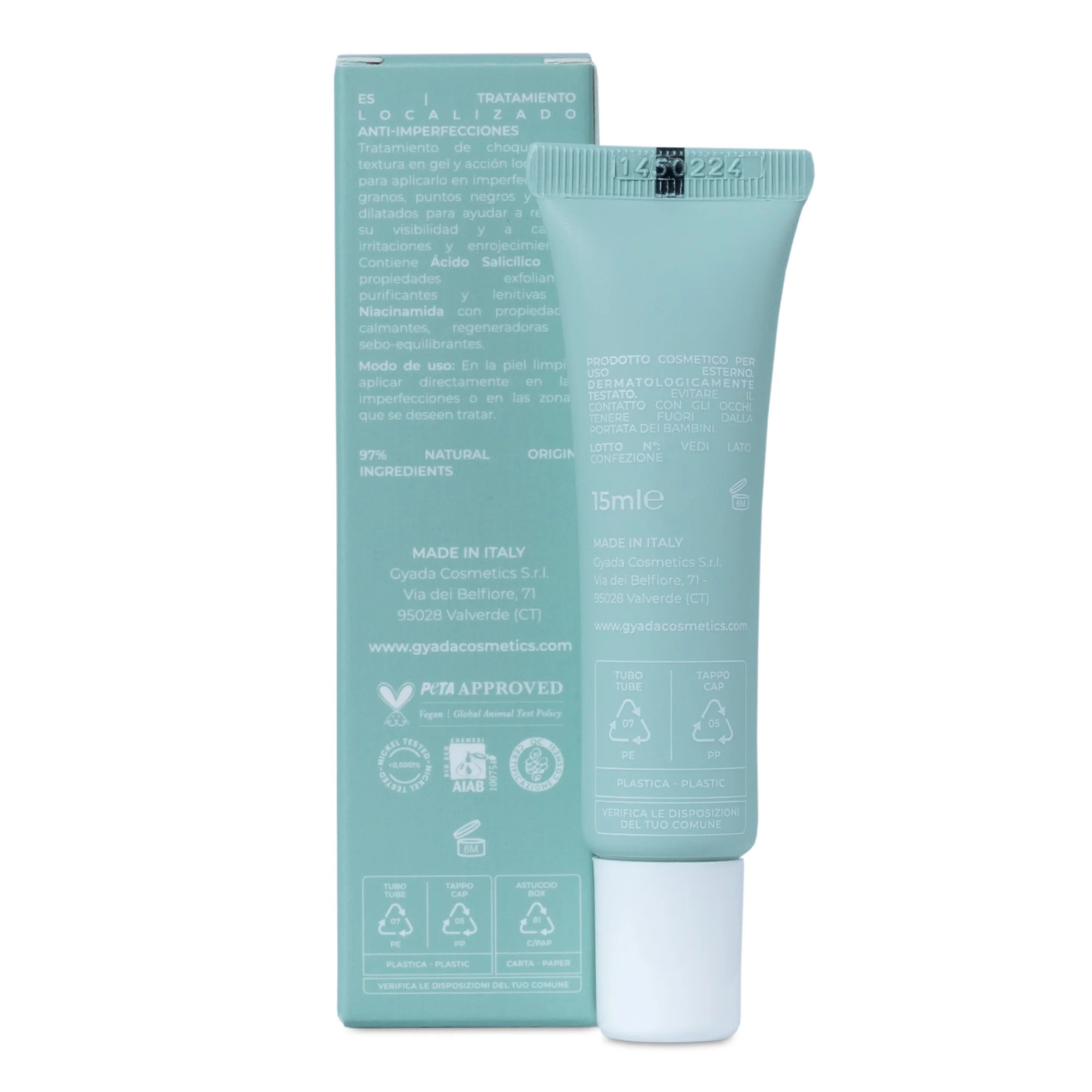 Re:Purity Skin Tretman protiv bubuljica - Lokalizirani tretman protiv bubuljica - Gel za lice protiv bubuljica