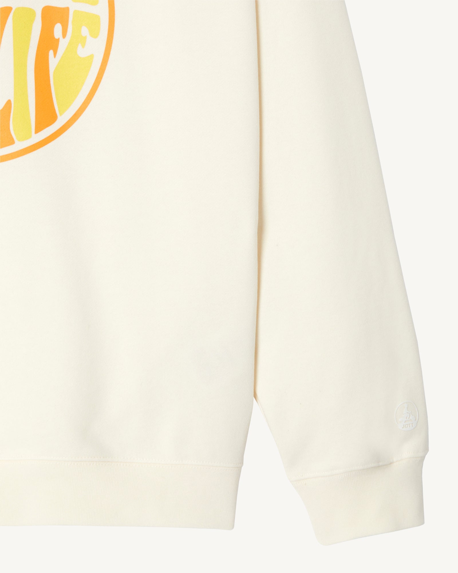 Sweat homme en coton biologique Ecru Camino funday