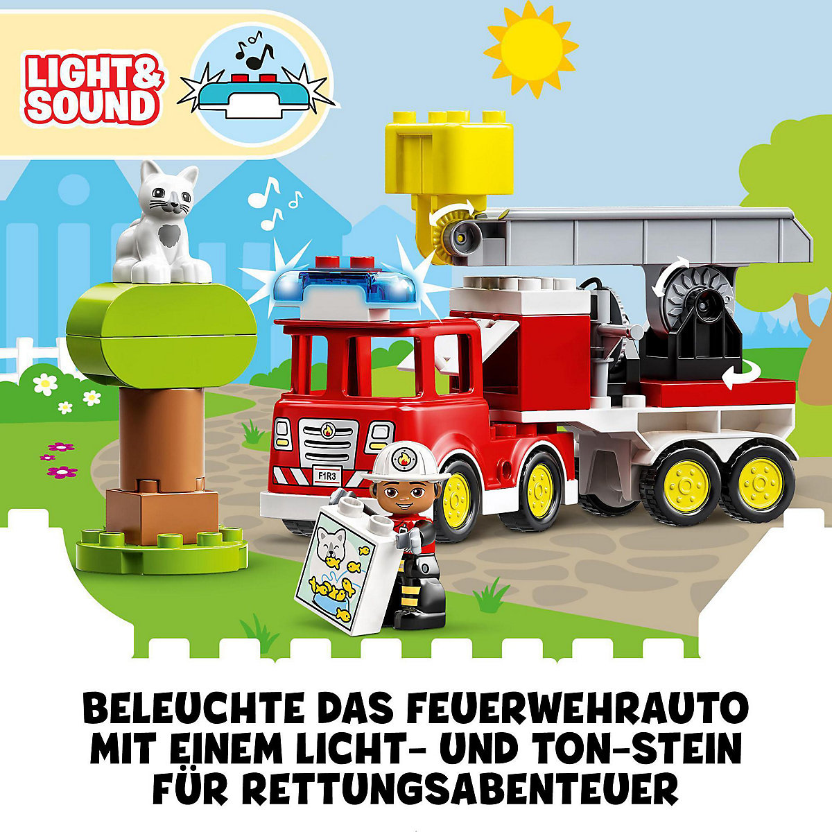 LEGO® DUPLO 10969 Feuerwehrauto
