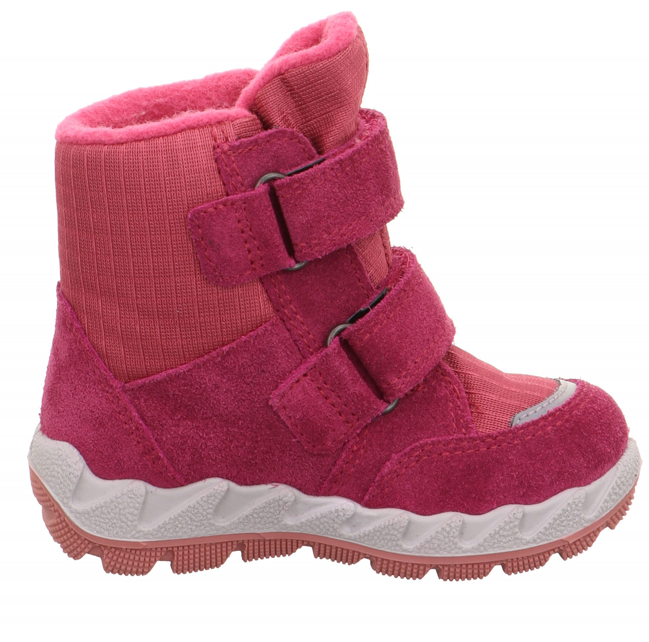 ICEBIRD - Rot/Rosa Boots mit Klettverschluss