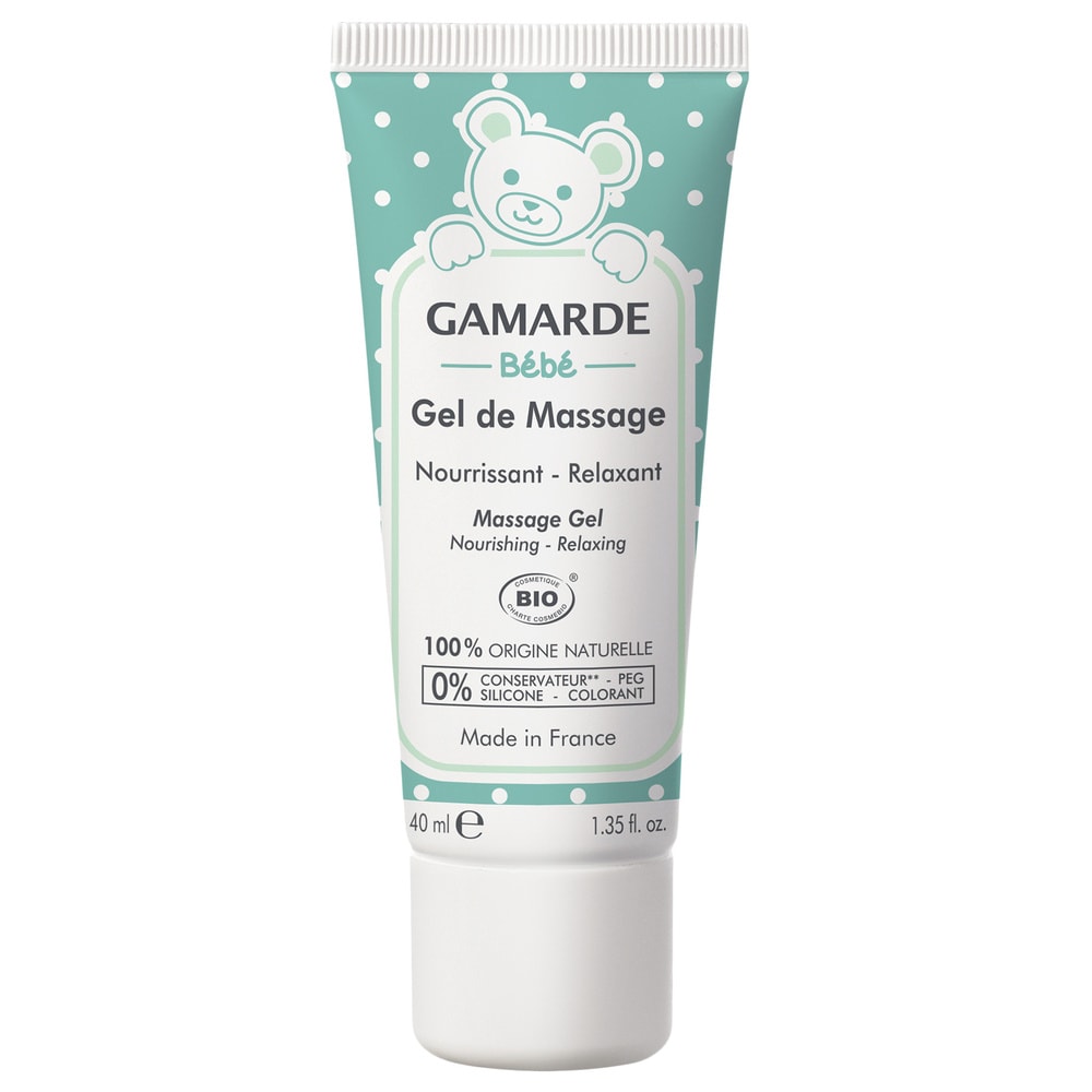 gamarde GEL DE MASSAGE Tube 40 ml Soin de massage pour bébé