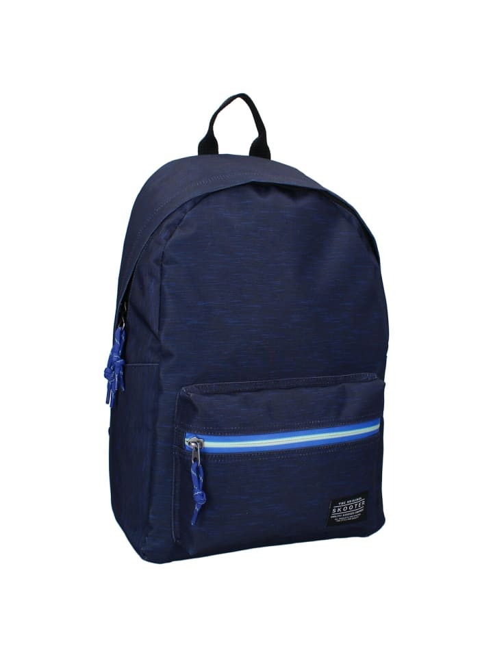COFI 1453 Skooter Rucksack – Stylischer Schulrucksack in Grünviel Stauraum in Blau günstig kaufen 41 cm