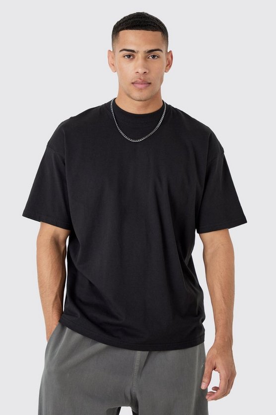 Oversize T-Shirt mit Gothic Graffiti Teddy Print