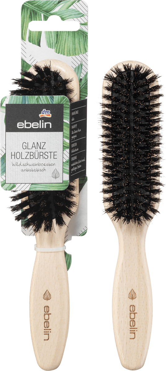 nature Glanz Holzbürste, 1 St
