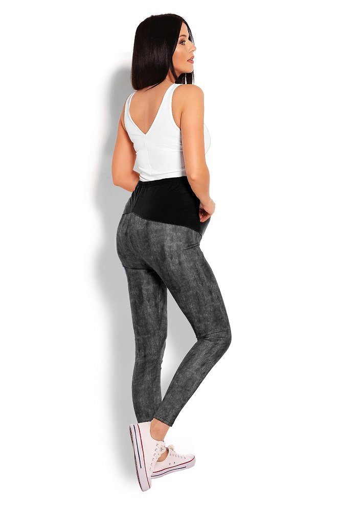 PeeKaBoo Umstandsleggings Umstands-Leggings in Jeansoptik mit Bauchband