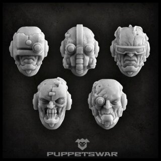Cyborg heads (5)