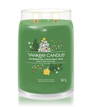 Yankee Candle Shimmering Christmas Tree Signature Jar Duftkerze-368 g