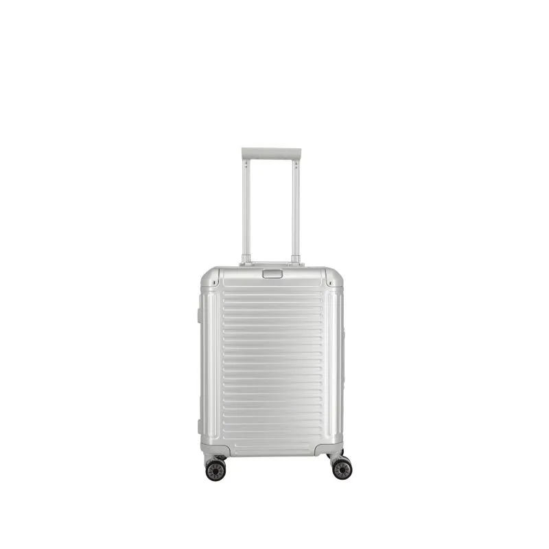 Travelite NEXT Trolley S mit 4 Rollen (55cm) - Silber