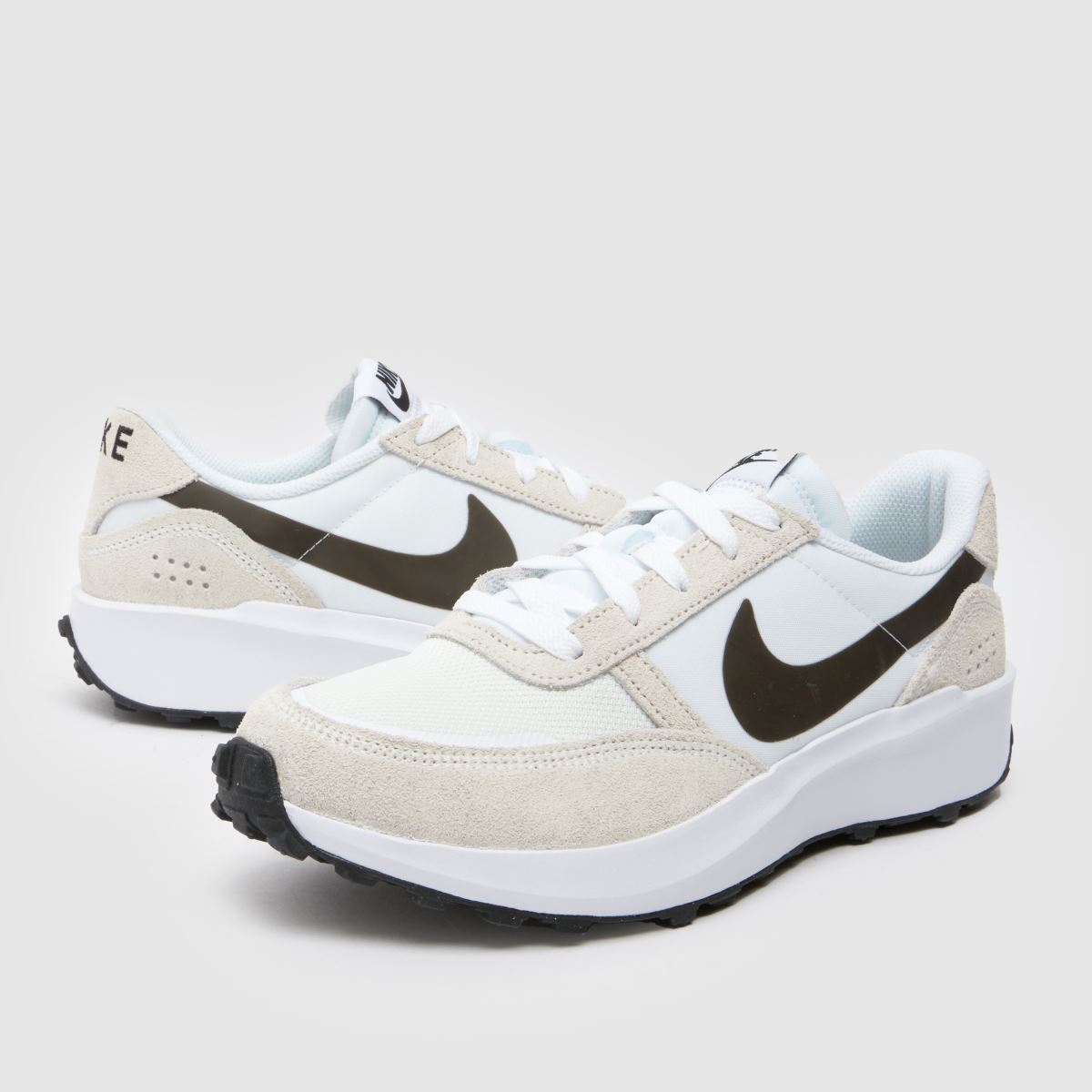 Športni copati Nike Waffle Debut v kamniti in črni barvi