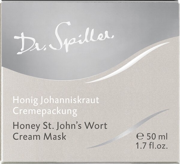 Dr. Spiller Honig Johanniskraut Cremepackung Gesichtsmaske