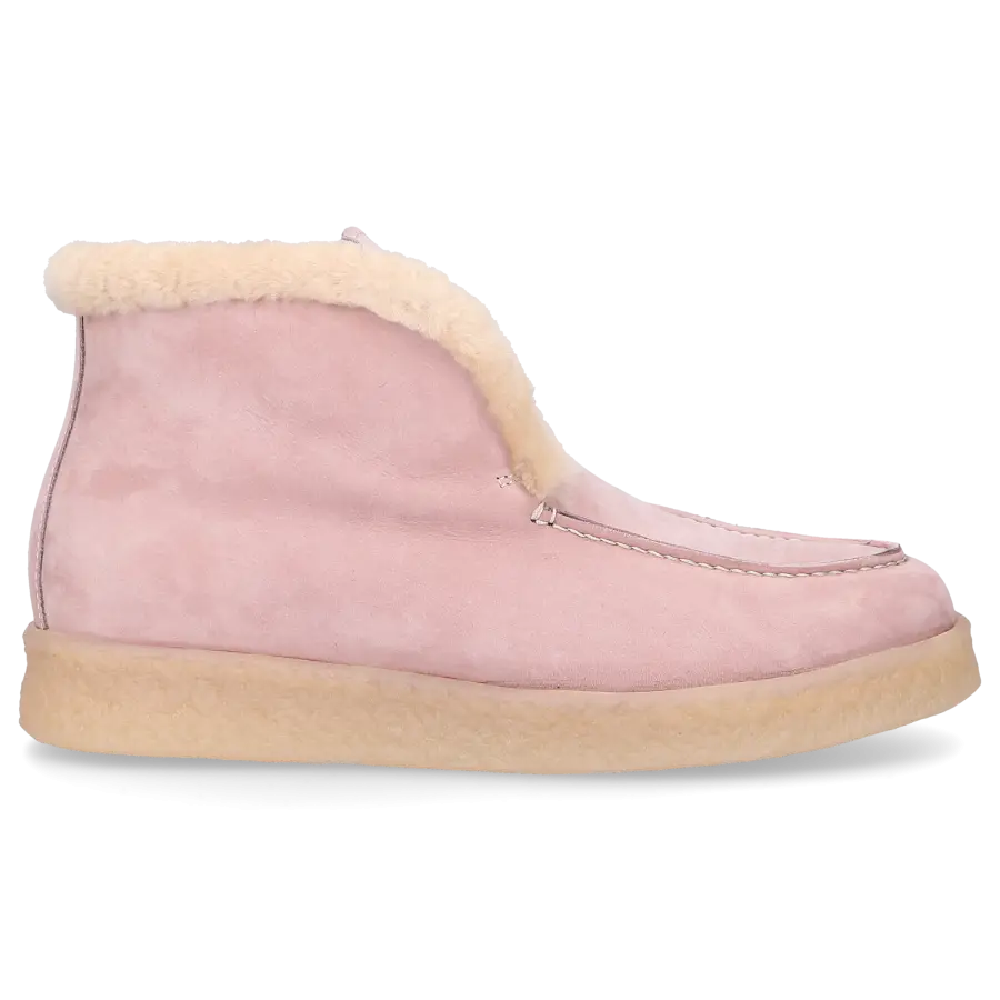 EN AVANT - Stiefeletten D0320006-618 Nubukleder - pink