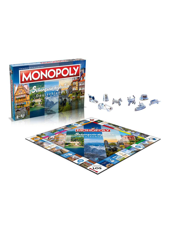 Winning Moves Monopoly - Sehenswürdigkeiten Deutschlands in bunt günstig kaufen onesize