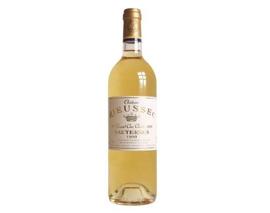 Château Rieussec Blanc Liquoreux 1999, Premier Cru Classé En 1855 Bordeaux Sauternes
