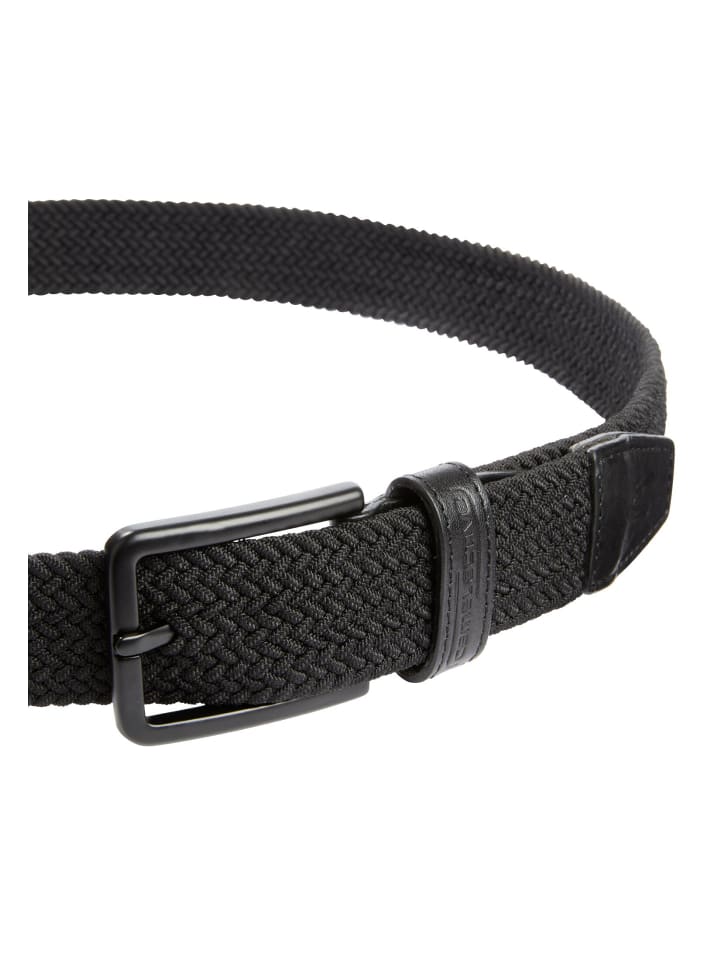 Camel Active Elastischer Flechtgürtel in Schwarz günstig kaufen