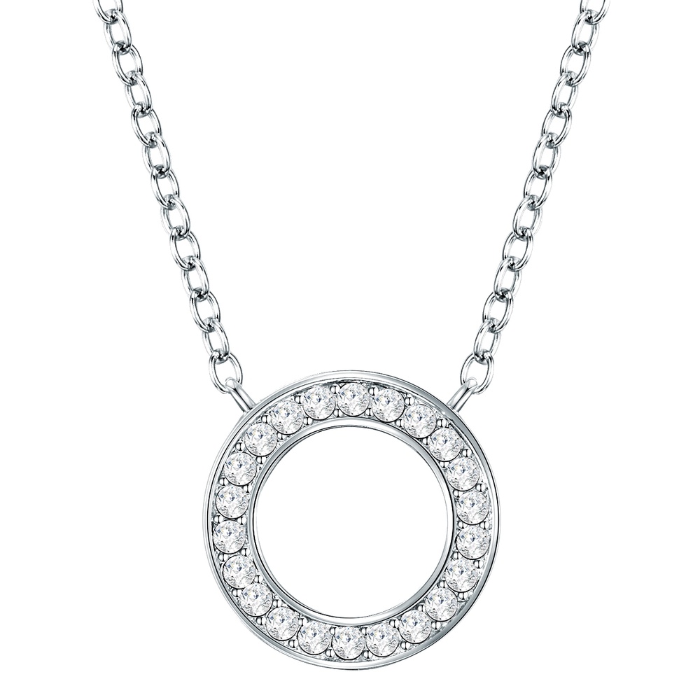 Rafaela Donata Chaîne de cristaux Swarovski Argent sterling Orné de cristaux Swarovski en Argent collier