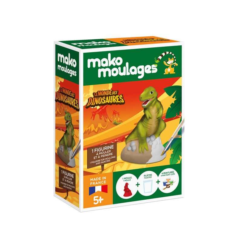 Coffret Mako moulages Le monde des dinosaures Tyrannosaure