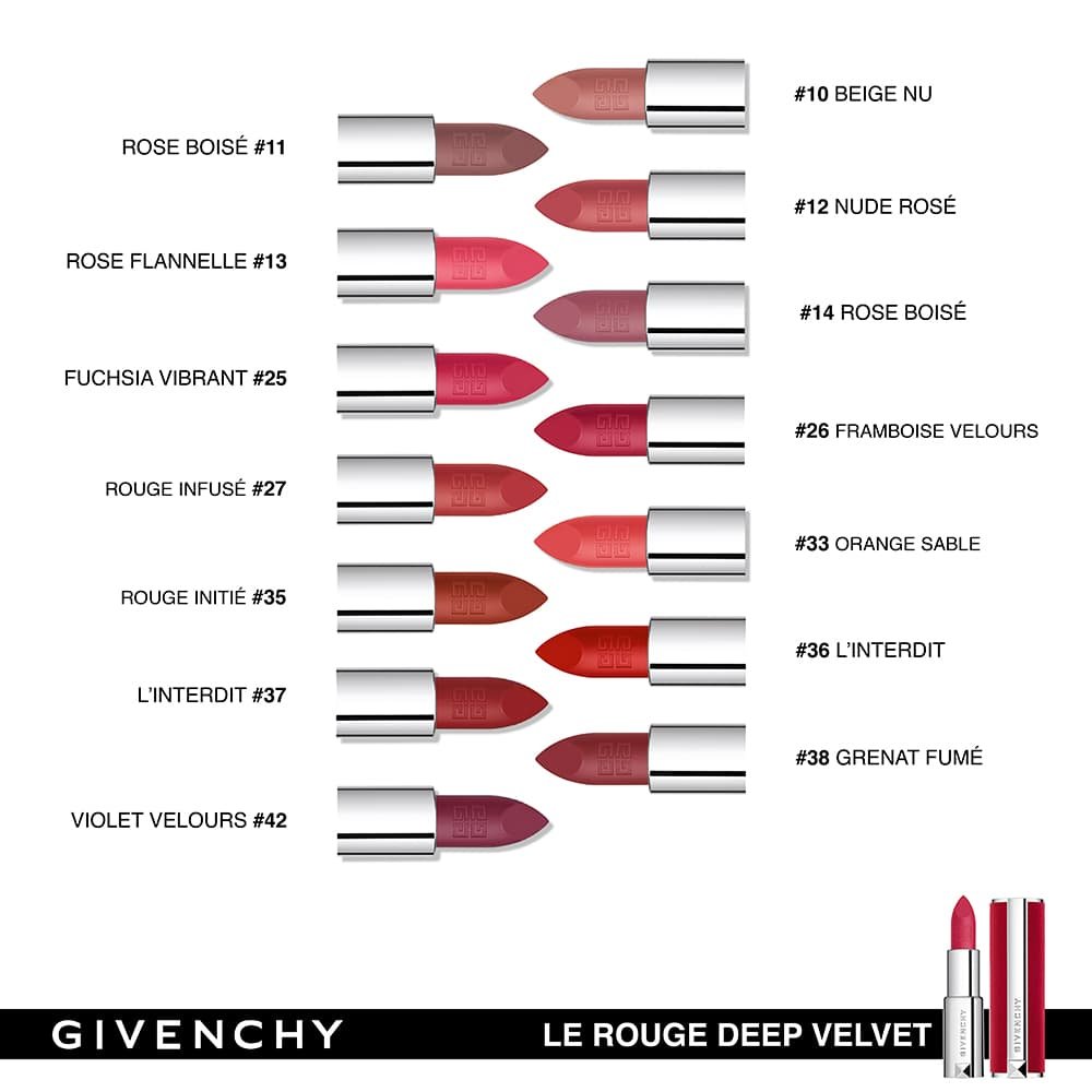 Givenchy Lippen Le Rouge Deep Velvet