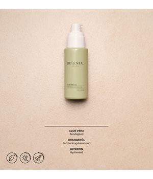 Rosental Organics Aloe Vera Gel Soothing and Hydrating Care Gesichtsgel-50 ml