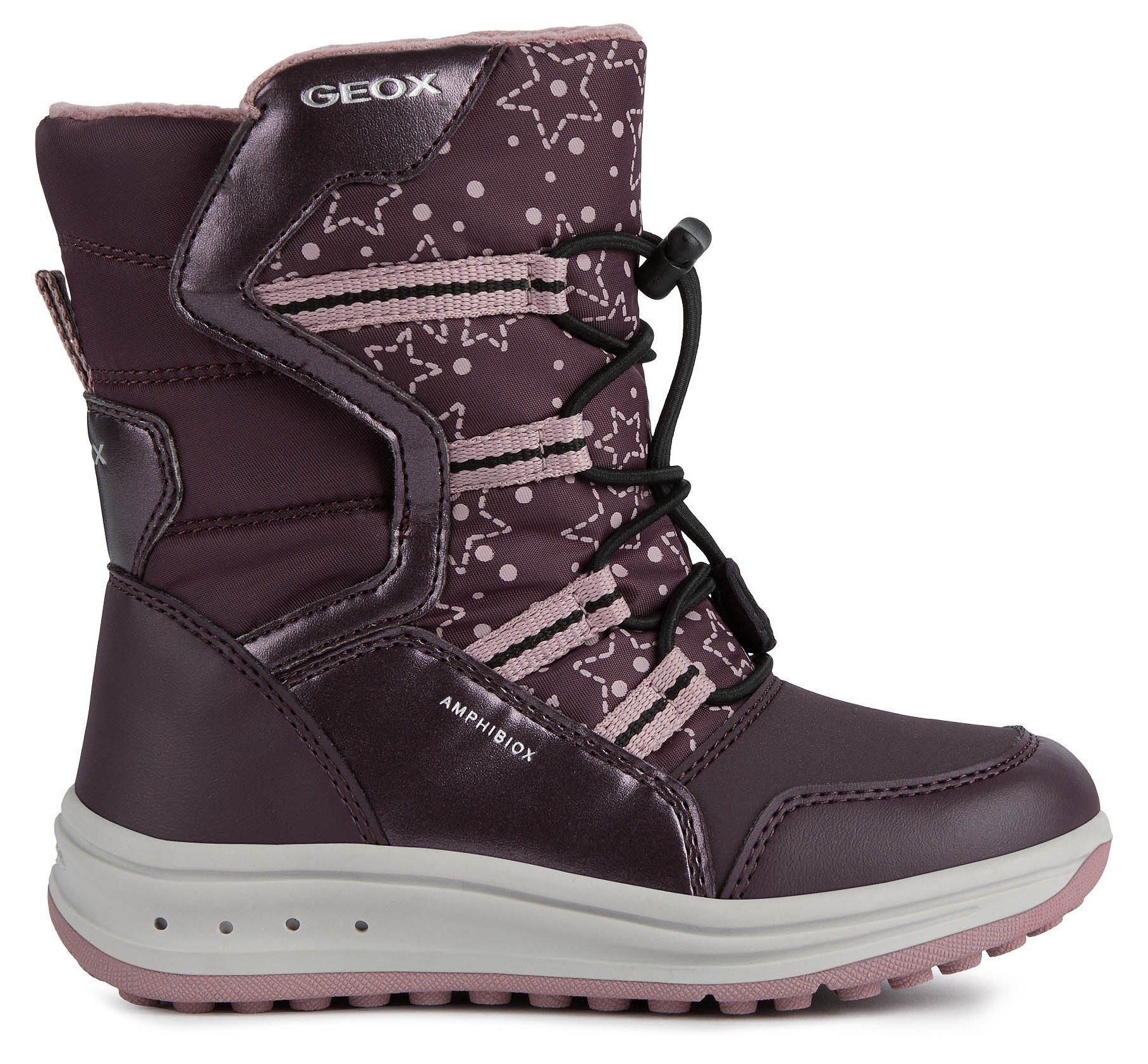 Geox Winterstiefel mit hübschem Sternchenmuster