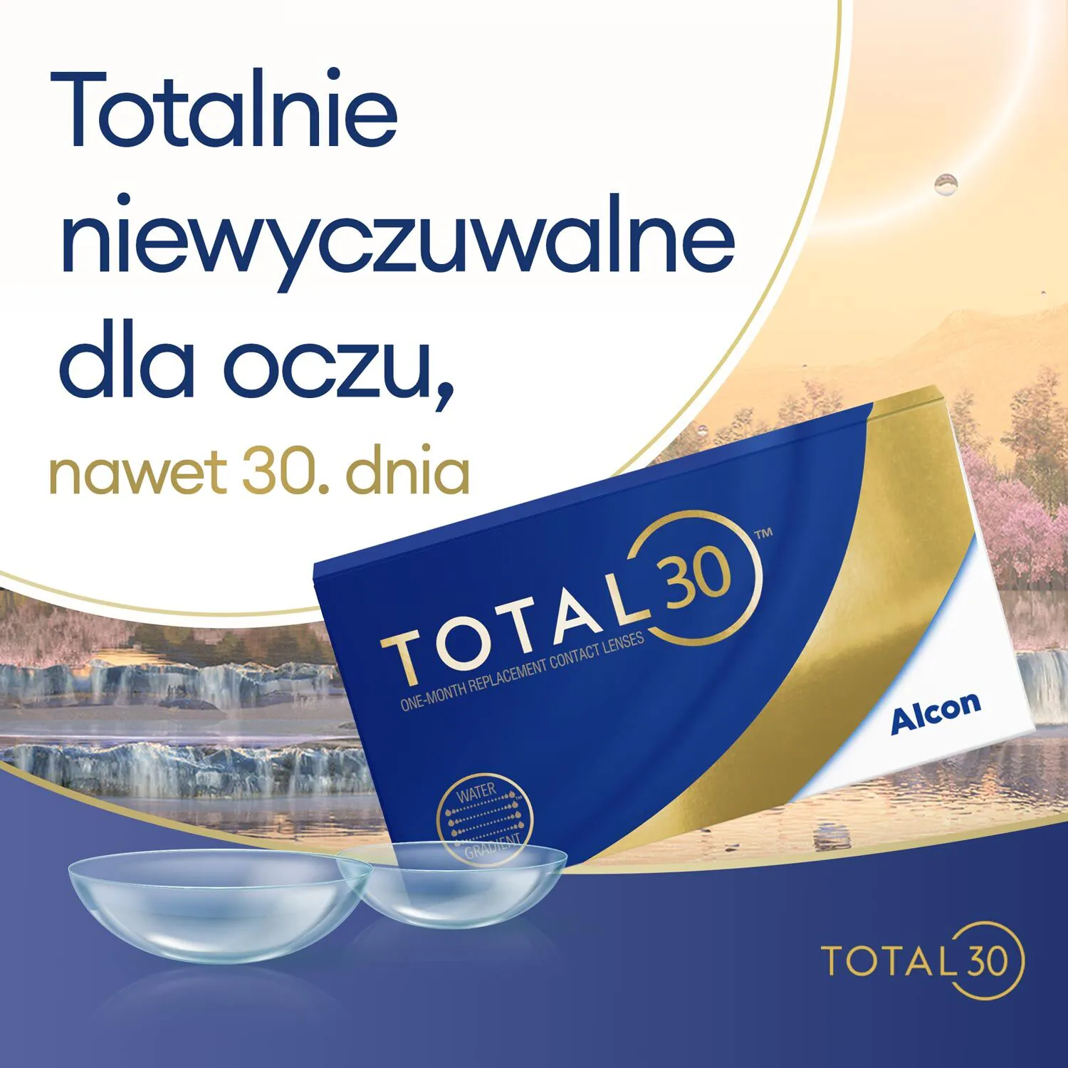 Total30 Sphere, месечна контактна сочива, диоптрија -01.00