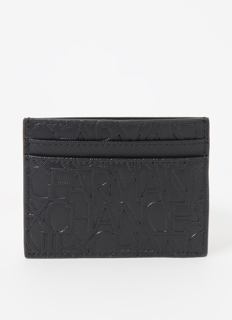 Armani Exchange futrola za kartice s printom logotipa