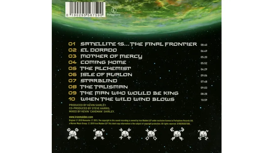 The Final Frontier (2015 Remaster) Digipak