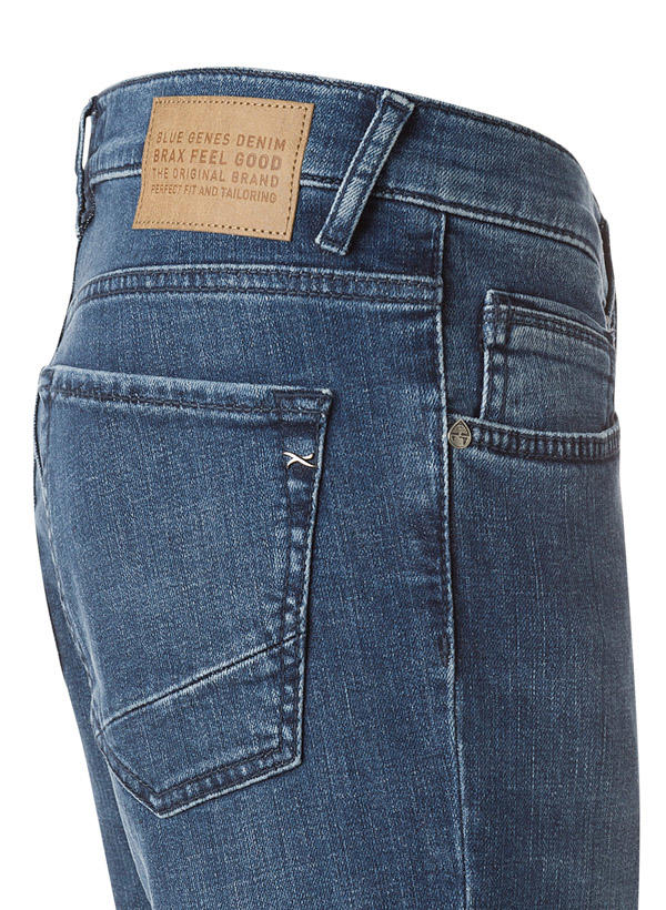 Brax, Jeans Chuck, Modern Fit, Baumwoll-Stretch, blau