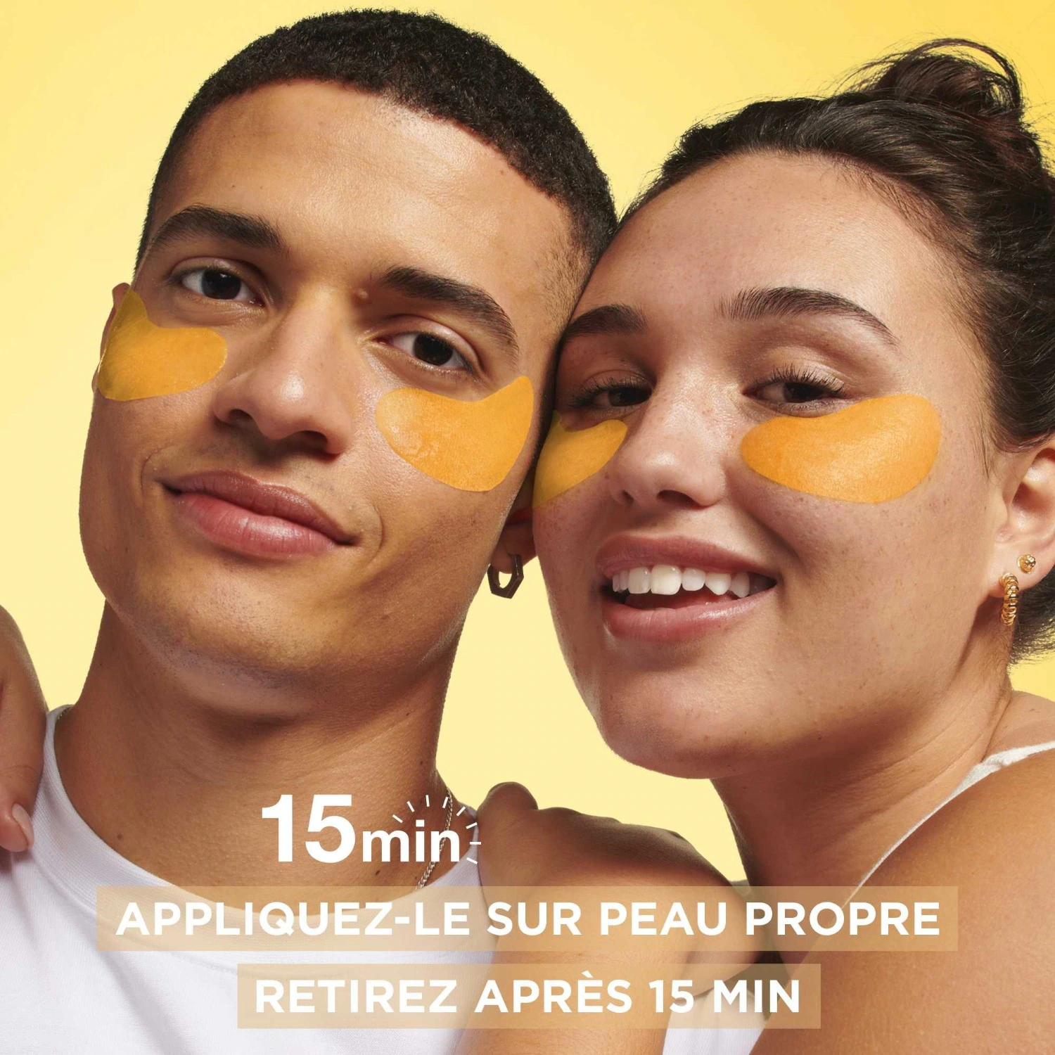 Garnier maska za oči z vitaminom C za sijaj kože