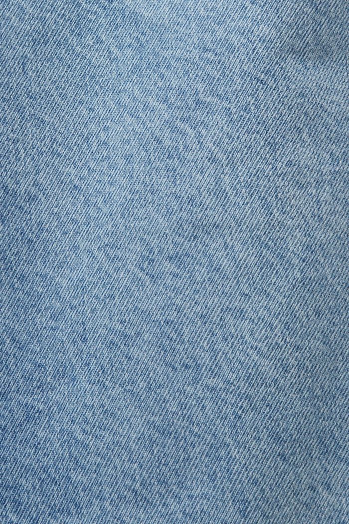 Culotte-Jeans mit hohem Bund