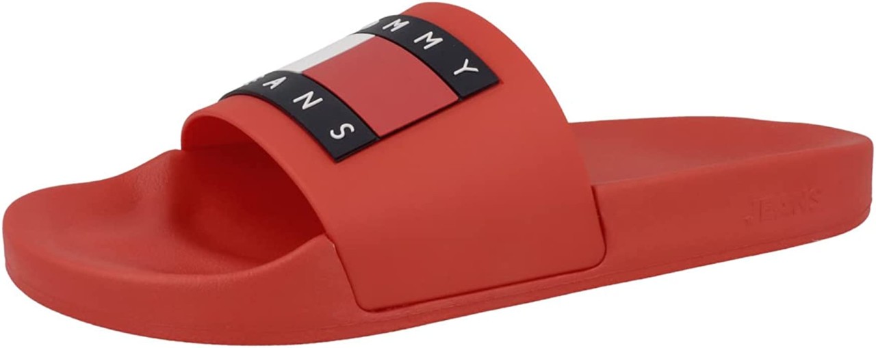 TOMMY HILFIGER Freizeit Schnürer rot